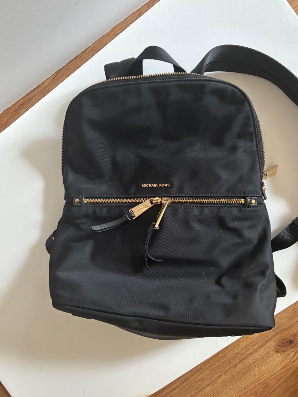 Michael Kors Black Backpack Nylon